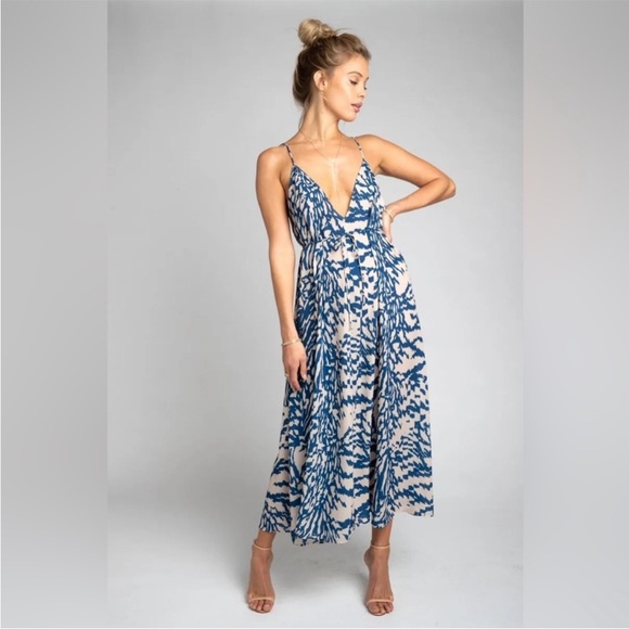 RESA Hannah Midi Dress in Capri Small - Picture 3 of 13